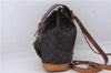 Authentic Louis Vuitton Monogram Montsouris MM Backpack M51136 LV 7808D