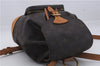Authentic Louis Vuitton Monogram Montsouris MM Backpack M51136 LV 7808D