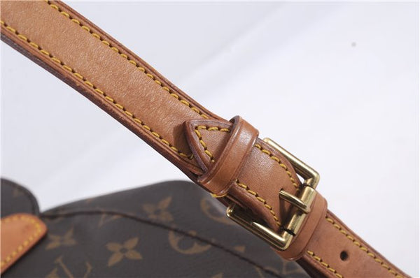 Authentic Louis Vuitton Monogram Montsouris MM Backpack M51136 LV 7808D