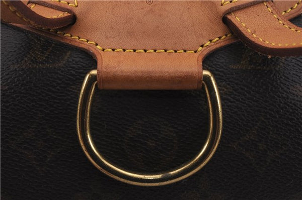 Authentic Louis Vuitton Monogram Montsouris MM Backpack M51136 LV 7808D