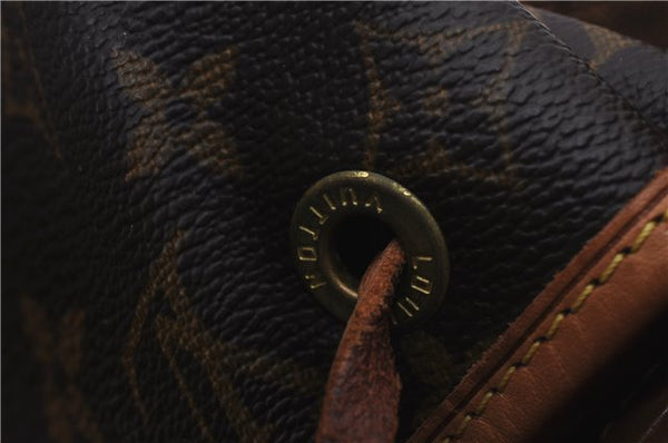 Authentic Louis Vuitton Monogram Montsouris MM Backpack M51136 LV 7808D