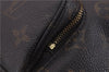 Authentic Louis Vuitton Monogram Montsouris MM Backpack M51136 LV 7808D