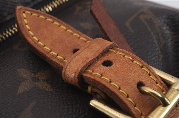 Authentic Louis Vuitton Monogram Montsouris MM Backpack M51136 LV 7808D