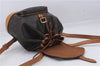 Authentic Louis Vuitton Monogram Montsouris MM Backpack M51136 LV 7808D