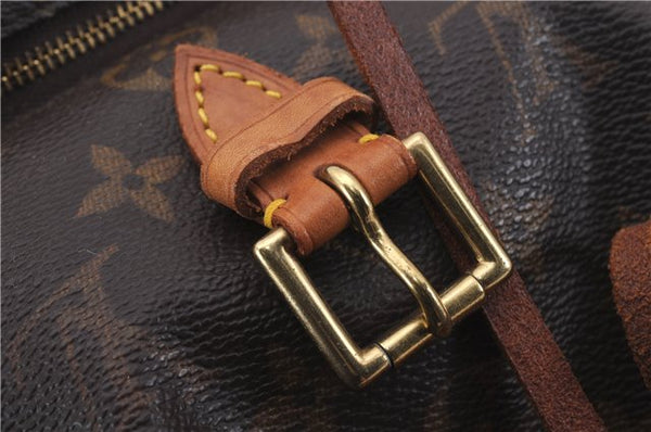 Authentic Louis Vuitton Monogram Montsouris MM Backpack M51136 LV 7808D