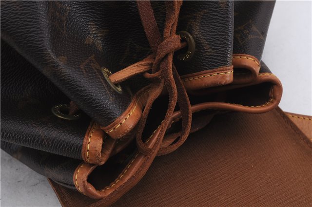 Authentic Louis Vuitton Monogram Montsouris MM Backpack M51136 LV 7808D