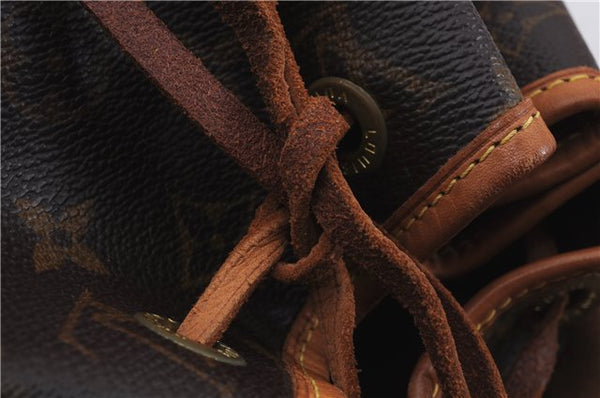 Authentic Louis Vuitton Monogram Montsouris MM Backpack M51136 LV 7808D