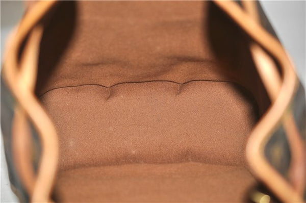 Authentic Louis Vuitton Monogram Montsouris MM Backpack M51136 LV 7808D