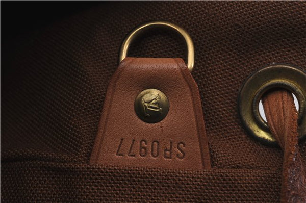 Authentic Louis Vuitton Monogram Montsouris MM Backpack M51136 LV 7808D