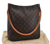 Authentic Louis Vuitton Monogram Looping GM Shoulder Bag M51145 LV 7808E