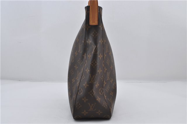 Authentic Louis Vuitton Monogram Looping GM Shoulder Bag M51145 LV 7808E