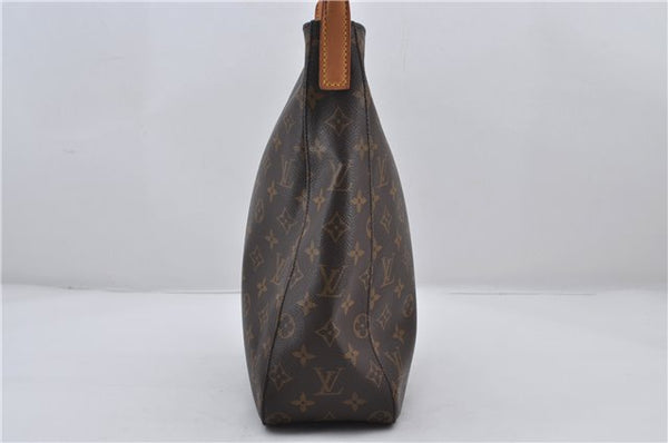 Authentic Louis Vuitton Monogram Looping GM Shoulder Bag M51145 LV 7808E