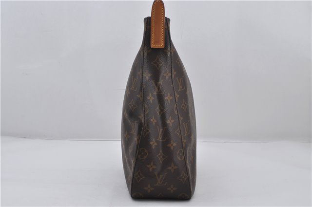Authentic Louis Vuitton Monogram Looping GM Shoulder Bag M51145 LV 7808E