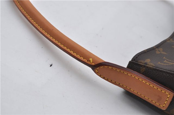 Authentic Louis Vuitton Monogram Looping GM Shoulder Bag M51145 LV 7808E