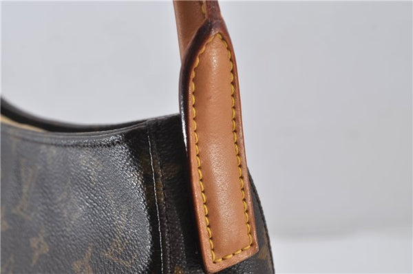 Authentic Louis Vuitton Monogram Looping GM Shoulder Bag M51145 LV 7808E