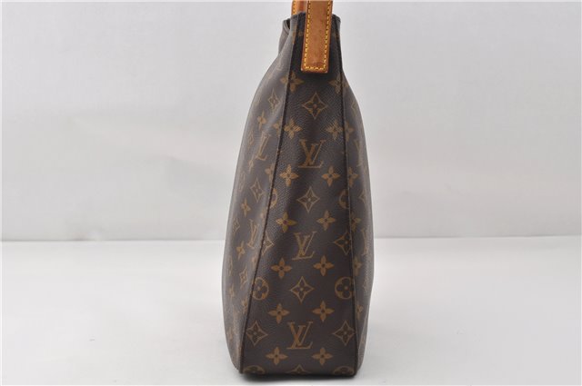 Authentic Louis Vuitton Monogram Looping GM Shoulder Bag M51145 LV 7809E