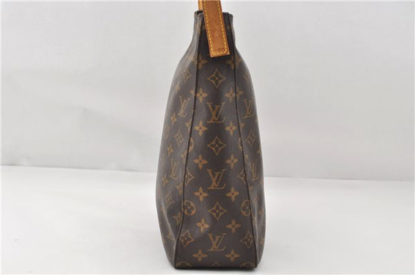 Authentic Louis Vuitton Monogram Looping GM Shoulder Bag M51145 LV 7809E