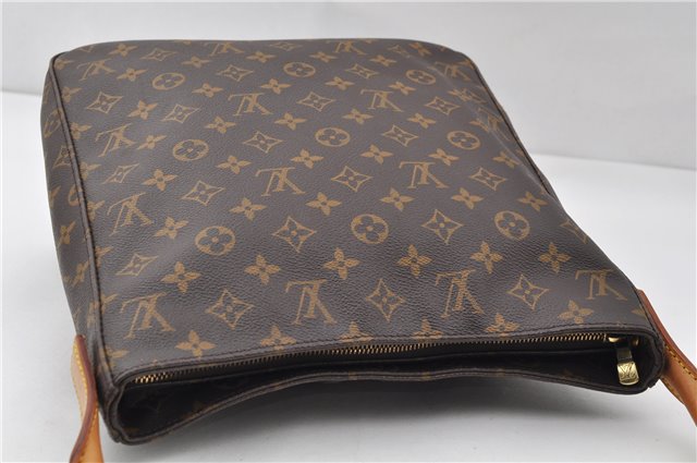 Authentic Louis Vuitton Monogram Looping GM Shoulder Bag M51145 LV 7809E