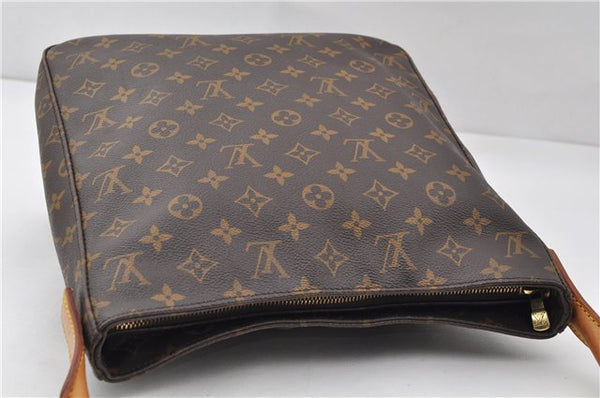 Authentic Louis Vuitton Monogram Looping GM Shoulder Bag M51145 LV 7809E