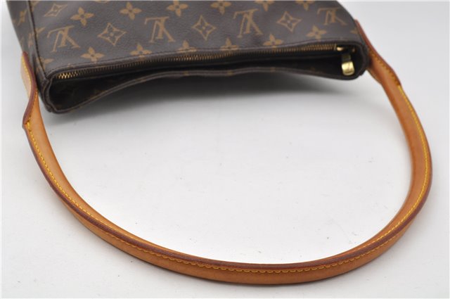 Authentic Louis Vuitton Monogram Looping GM Shoulder Bag M51145 LV 7809E