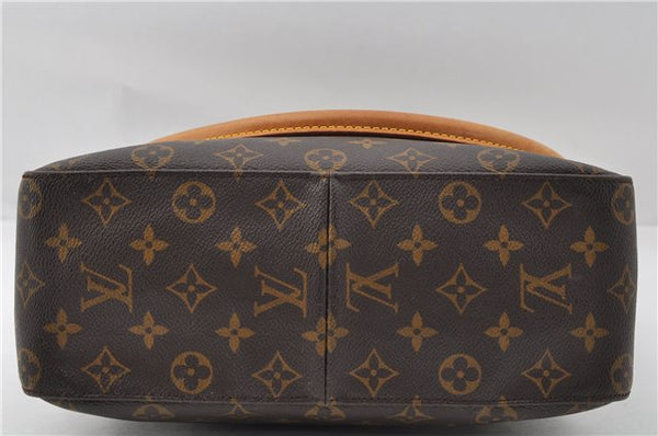 Authentic Louis Vuitton Monogram Looping GM Shoulder Bag M51145 LV 7809E