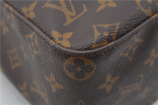 Authentic Louis Vuitton Monogram Looping GM Shoulder Bag M51145 LV 7809E