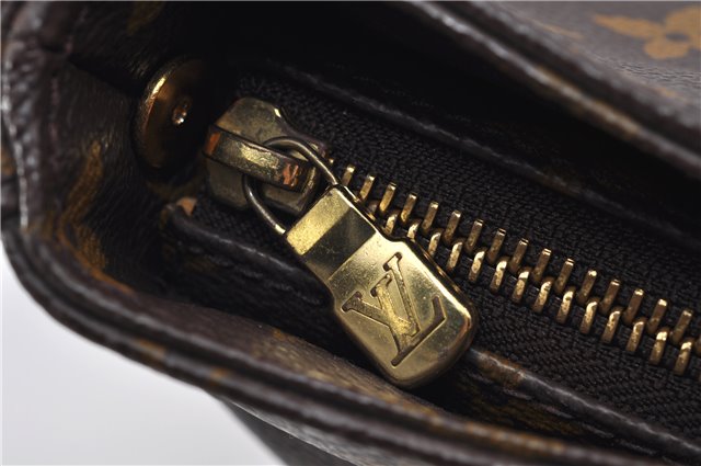 Authentic Louis Vuitton Monogram Looping GM Shoulder Bag M51145 LV 7809E