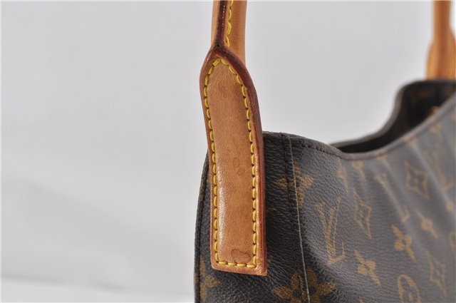 Authentic Louis Vuitton Monogram Looping GM Shoulder Bag M51145 LV 7809E