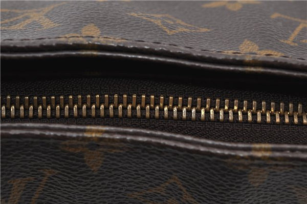 Authentic Louis Vuitton Monogram Looping GM Shoulder Bag M51145 LV 7809E