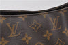 Authentic Louis Vuitton Monogram Looping GM Shoulder Bag M51145 LV 7809E