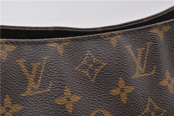 Authentic Louis Vuitton Monogram Looping GM Shoulder Bag M51145 LV 7809E