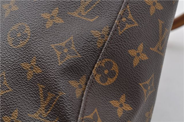 Authentic Louis Vuitton Monogram Looping GM Shoulder Bag M51145 LV 7809E