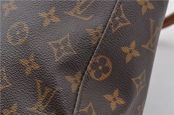 Authentic Louis Vuitton Monogram Looping GM Shoulder Bag M51145 LV 7809E