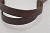 Authentic FENDI Vintage Zucca Shoulder Tote Bag Purse Nylon Leather Brown 7809I