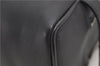 Authentic GUCCI Clutch Hand Bag Purse Leather Black 7810D