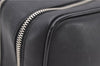 Authentic GUCCI Clutch Hand Bag Purse Leather Black 7810D