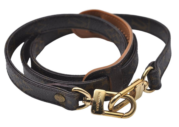 Authentic Louis Vuitton Monogram Brown Shoulder Strap 39" LV 7811D