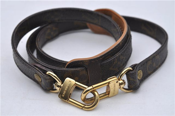 Authentic Louis Vuitton Monogram Brown Shoulder Strap 39" LV 7811D