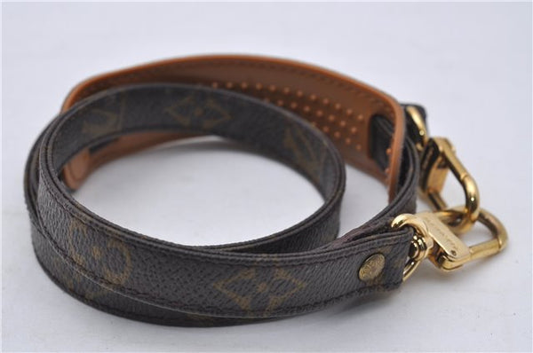 Authentic Louis Vuitton Monogram Brown Shoulder Strap 39" LV 7811D