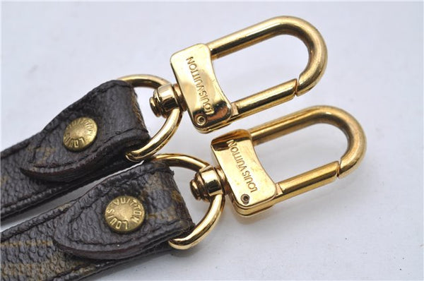 Authentic Louis Vuitton Monogram Brown Shoulder Strap 39" LV 7811D