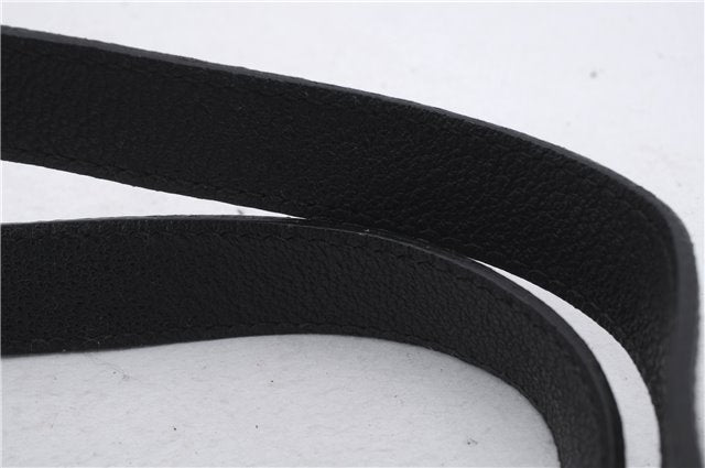 Authentic GUCCI Bamboo Backpack Suede Leather Black 7813D