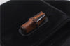 Authentic GUCCI Bamboo Backpack Suede Leather Black 7813D