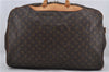 Authentic Louis Vuitton Monogram Alize 2 Poches 2 Way Travel Bag M41392 LV 7813E