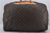 Authentic Louis Vuitton Monogram Alize 2 Poches 2 Way Travel Bag M41392 LV 7813E