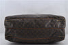 Authentic Louis Vuitton Monogram Alize 2 Poches 2 Way Travel Bag M41392 LV 7813E