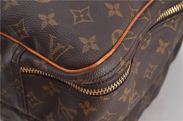 Authentic Louis Vuitton Monogram Alize 2 Poches 2 Way Travel Bag M41392 LV 7813E