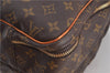 Authentic Louis Vuitton Monogram Alize 2 Poches 2 Way Travel Bag M41392 LV 7813E