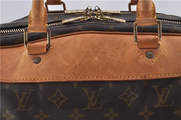 Authentic Louis Vuitton Monogram Alize 2 Poches 2 Way Travel Bag M41392 LV 7813E