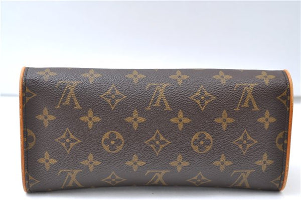 Authentic Louis Vuitton Monogram Pochette Twin GM Shoulder Bag M51852 LV 7814E