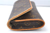 Authentic Louis Vuitton Monogram Pochette Twin GM Shoulder Bag M51852 LV 7814E